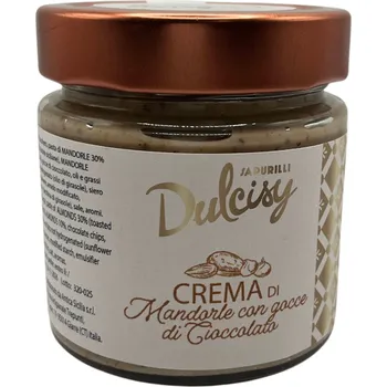 Sapurilli Dulcisy Mandlový krém s čokoládou 210 g