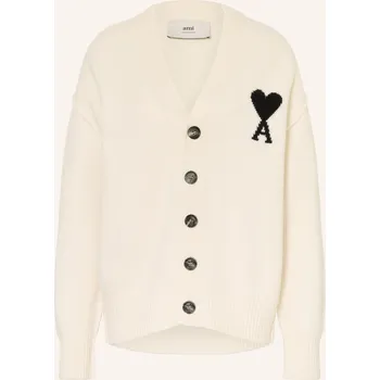 Dámský svetr Ami Paris Dámský Pletený Kardigan, režná / černá, 42