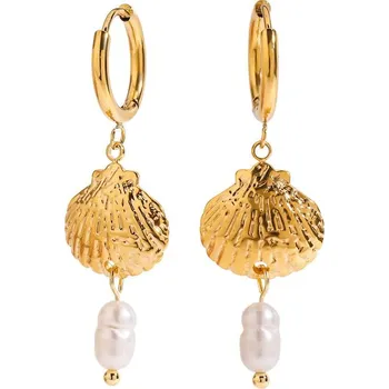 Náušnice Náušnice s přívěskem mušle