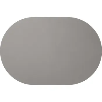 prostírání Prostírání imitace kůže 49,5x33 cm LEATHER OPTIC FINE ASA Selection - šedé šedá