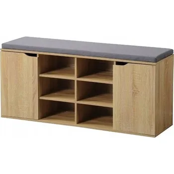 Botník Kesper Botník s sedátkem odstíny hnědé