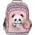 Školní batoh Derform Školní ergonomický batoh 18 l, růžový/panda