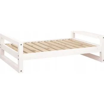 Pelíšek pro psa VidaXL Pelíšek pro psa, bílý, 95,5x65,5x28 cm