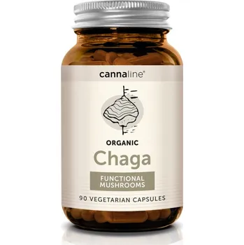 Přírodní produkt Euphoria Cannaline Chaga Funkční Houby (90 kapslí)