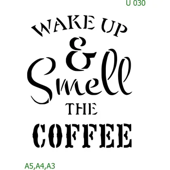 Šablona U 030 - A3 , Nelepící folie