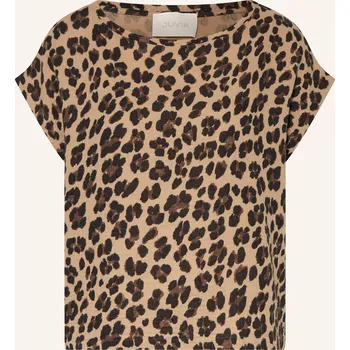Dámská halenka Juvia Dámské Tričko Tara Z Mušelínu, světle hnědá / tmavě...