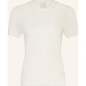 Dámské tričko Calvin Klein Dámské Úpletové Tričko, režná, 42