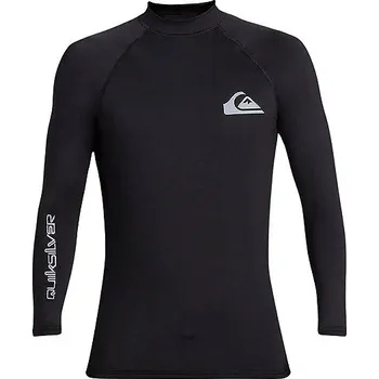 Rashguard Quiksilver UFP50 dlouhý rukáv černé, 3XL