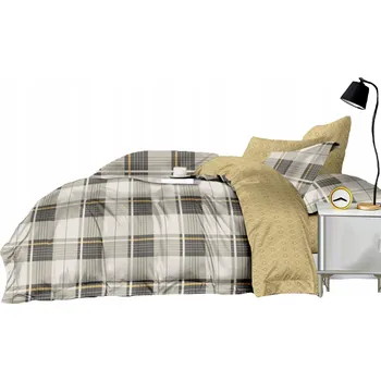 Povlečení SADA POVLEČENÍ 200X220 BAVLNĚNÝ SATÉN 2X POVLEČENÍ NA POLŠTÁŘ 70X80 VELKÝ VÝBĚR