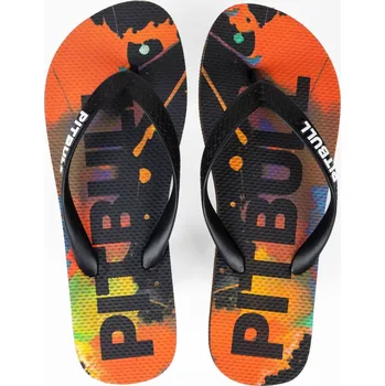 Pánské žabky PitBull West Coast - Flip Flop WATER COLOR černé vel.40