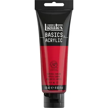 Výtvarná barva Liquitex Basics Umělecká barva akrylová, Naphtol Crimson, 118 ml&nbsp;1046292