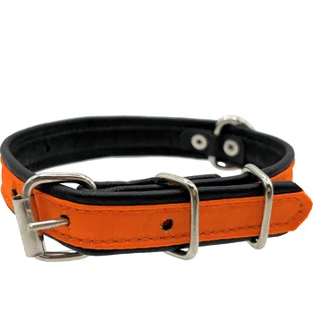 Obojek pro psa JUKO NEOPRENOVÝ OBOJEK REFLEXNÍ ORANŽOVÝ Velikost: 44 17690