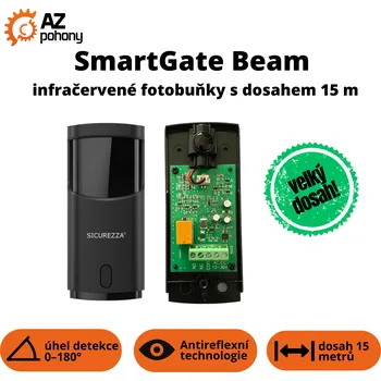 SmartGate Beam – infračervené fotobuňky s dosahem 15 m