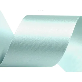 Stuha Atlasová stuha šíře 40 mm tyrkys nejsv. 22.5 m