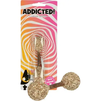 Hračka pro psa Madnip Addicted! Dumbell, 1ks