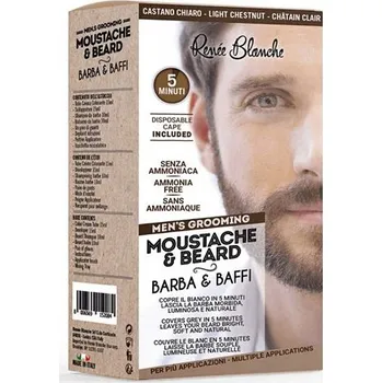 RB MOUSTACHE&BEARD barva na vousy světle hnědá