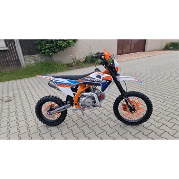 malá motorka Minib Pitbike MiniRocket DT125 17/14 oranžový