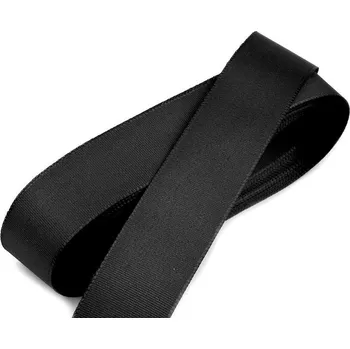 Stuha Stuha taftová šíře 25 mm černá 10 m