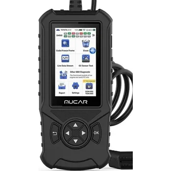 Diagnostická čtečka závad MUCAR CDE900 s displejem OBD2 kontrola motoru, ABS, airbagů, převodovky a aktualizacemi přes WiFi
