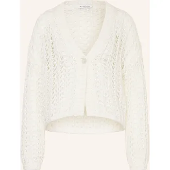 Dámský svetr Mrs & Hugs Dámský Pletený Kardigan S Mohérem, režná, 38