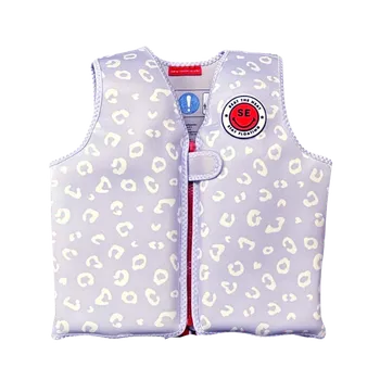 Swim Essentials 2023SE509 plovací vesta leopard fialový 3–5 let