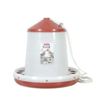 Chov hospodářského zvířete Krmítko pro drůbež SILO 8kg červená Zolux