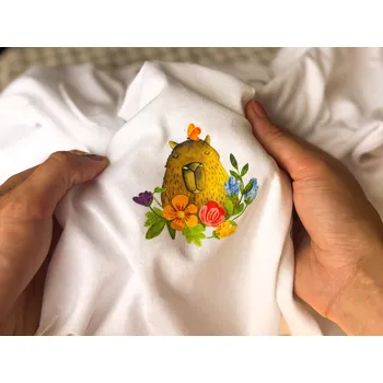 Textilní nažehlovací páska ePiPí Nažehlovačka - Kapybara