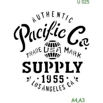 Šablona U 025 - A3 , Nelepící folie