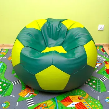 Taburet Sedací vak - míč 100 cm - tmavězelená + zelená