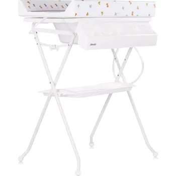 koupací vanička CHIPOLINO Vanička s přebalovací podložkou a stojanem Aqua Little Farm