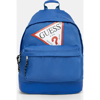 Dětský batoh Dětský batoh Guess modrá barva, malý, s potiskem, H4YZ15 WFMR0 H4YZ15.WFMR0.9BYA 55X, vel. ONE SIZE