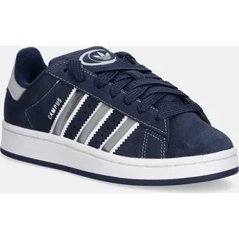 Dámské tenisky Dětské semišové tenisky adidas Originals CAMPUS 00s tmavomodrá barva, JR6808 59X, EUR 38