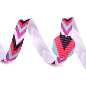 Stuha Rypsová stuha / lampas šíře 10 mm multikolor 5 m