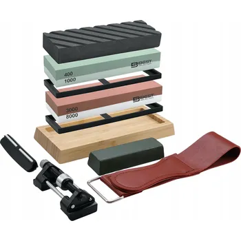 BestSelection Brousek na nože z přírodního kamene