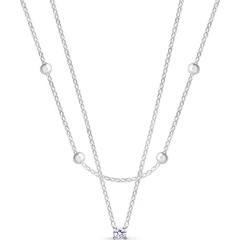 Řetízek Dvojitý řetízek z chirurgické oceli 2462