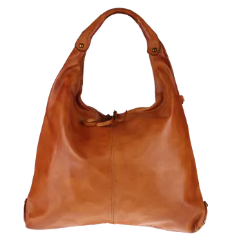 Kabelka NovaKabelka.cz Kožená italská kabelka Lavata Camel