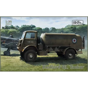 Plastikový model IBG Models Bedford QL Petrol Tanker