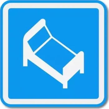 Informační tabulka Pelisport Piktogram Hotel 8 x 8 cm