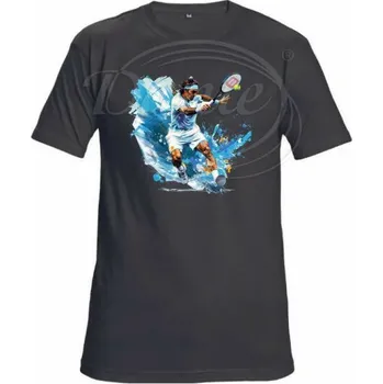 Dante Tričko černé Tenis - velikost - L