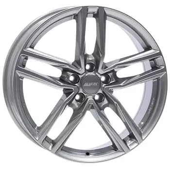 Alu kolo Alu kola ALUTEC IKENU, 16x6.5 5x114.3 ET45, šedivá lesklá vhodné pro Hyundai Tucson III (do 2021), Mazda 3 (od 2019), Mazda CX-30, Toyota Corolla (do 2018), Toyota Yaris Cross