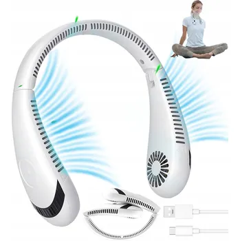 Domácí ventilátor Mini ventilátor Bedee, závěsný, bílý