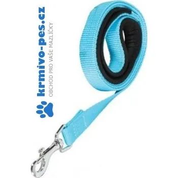 Vodítko pro psa Vodítko pes SOFT NYLON tyrkysové 25mm/1m Zolux