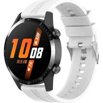VSECHNONAMOBIL 37395 SILICONE Řemínek Huawei Watch GT 3 42mm bílý