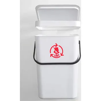 Papír Označto Štítek/nálepka na odpadkové koše, RECYKLACE - Léky 8cm