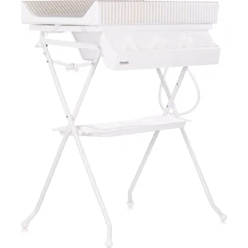 koupací vanička Vanička s přebalovací podložkou a stojanem Aqua Friends Chipolino