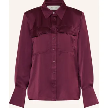 Ba&Sh Dámská Košilová Halenka Canoli Ze Saténu, tmavě...