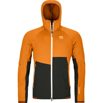 Pánské oblečení Ortovox Fleece Rib Hoody Men's Barva: Sly Fox, Velikost: L