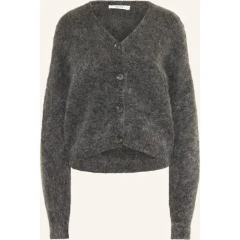 Dámský svetr Gestuz Dámský Pletený Kabátek Gzdebbie S Mohérem, tmavě šedá, 38