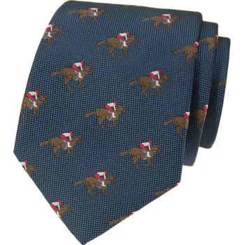 Kravata Avantgard Kravata LUX, 561-81475, Modrá/koně