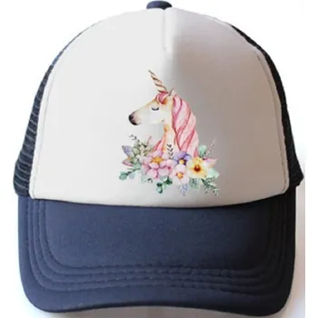 Kšiltovka Dětská kšiltovka Unicorn tmavě modrá